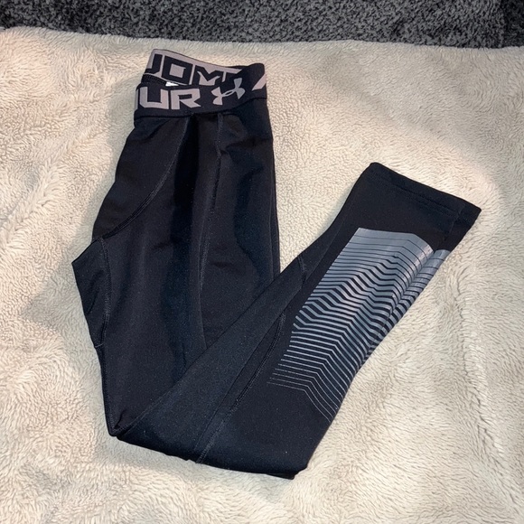 Under Armour Other - Under Armour Coldgear Leggings, Youth Medium